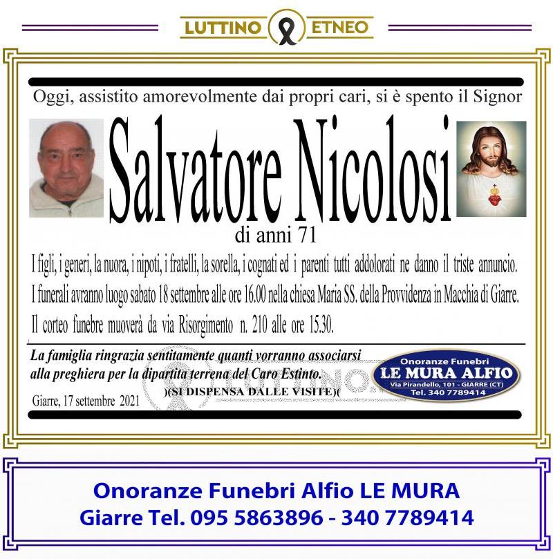 Salvatore  Nicolosi 